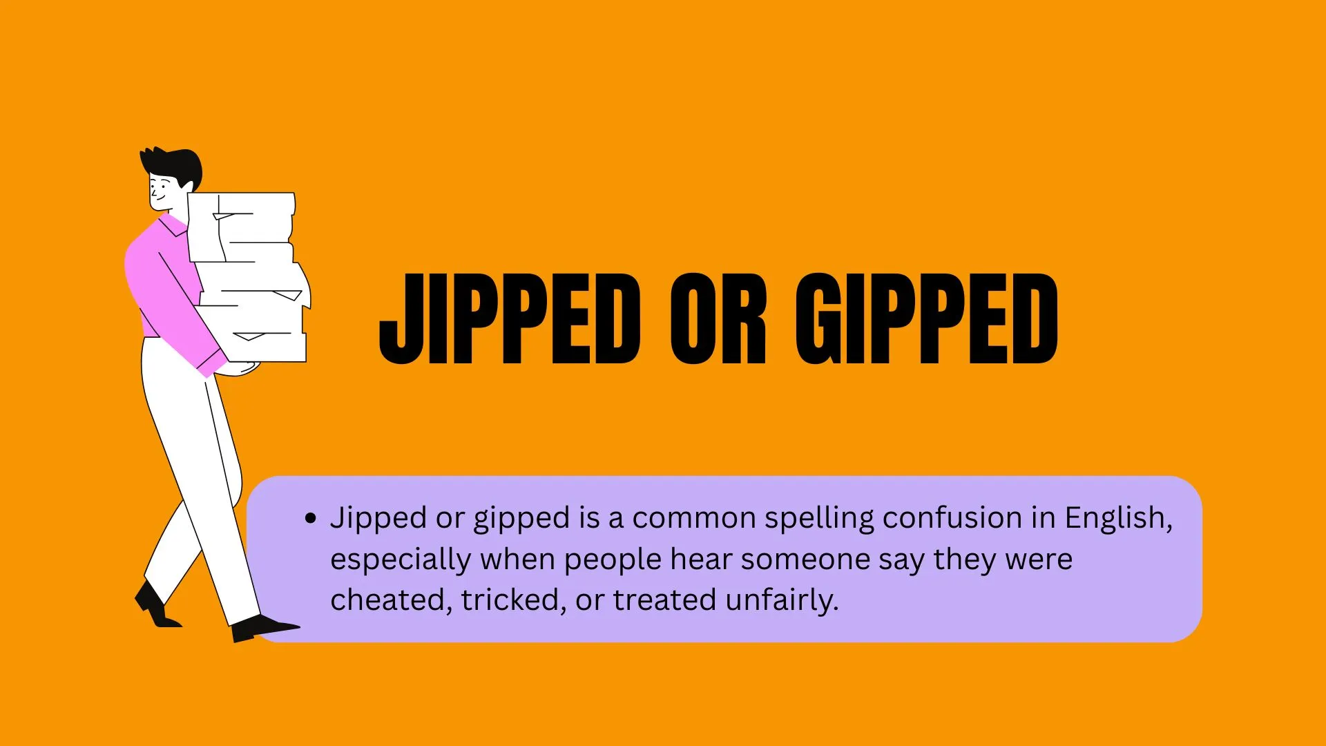 Jipped or Gipped: Which Spelling Is Correct and What Does It Mean?