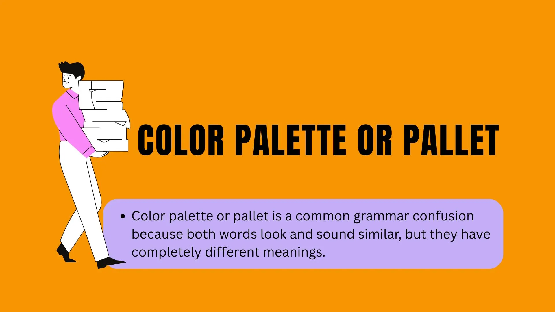 Color Palette or Pallet: Understanding the Difference and Correct Usage