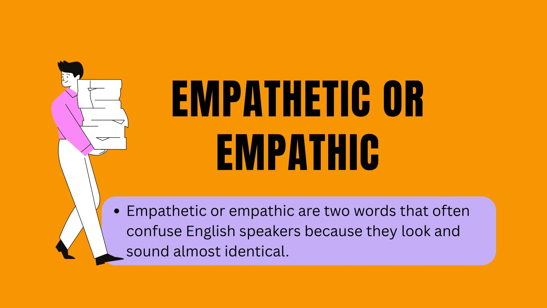 Empathetic or Empathic: Meaning, Difference, and Correct Usage Explained