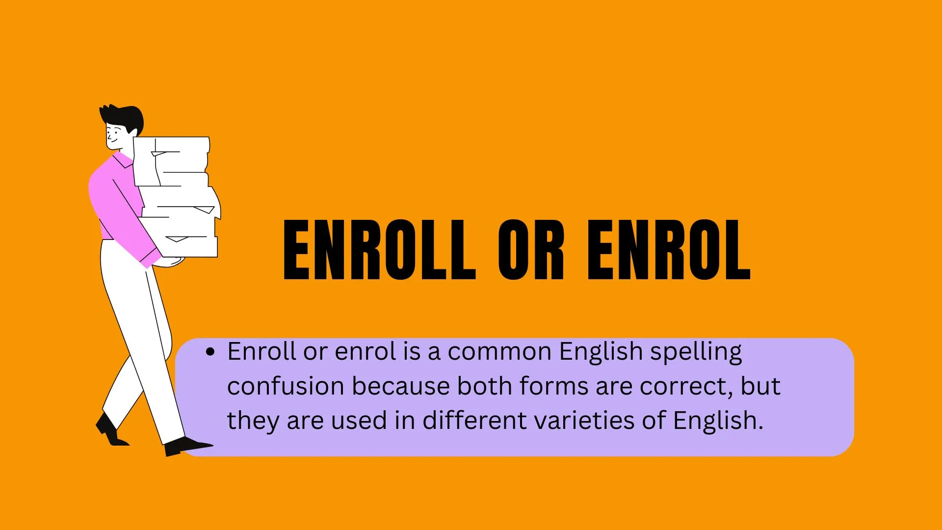 Enroll or Enrol: Meaning, Difference, Usage, and Correct Spelling Explained