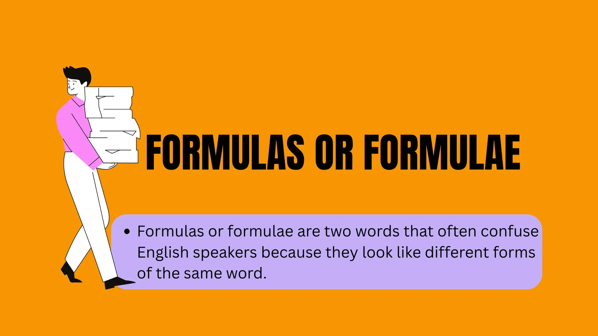 Formulas or Formulae: Which Word Is Correct? Complete Grammar Guide