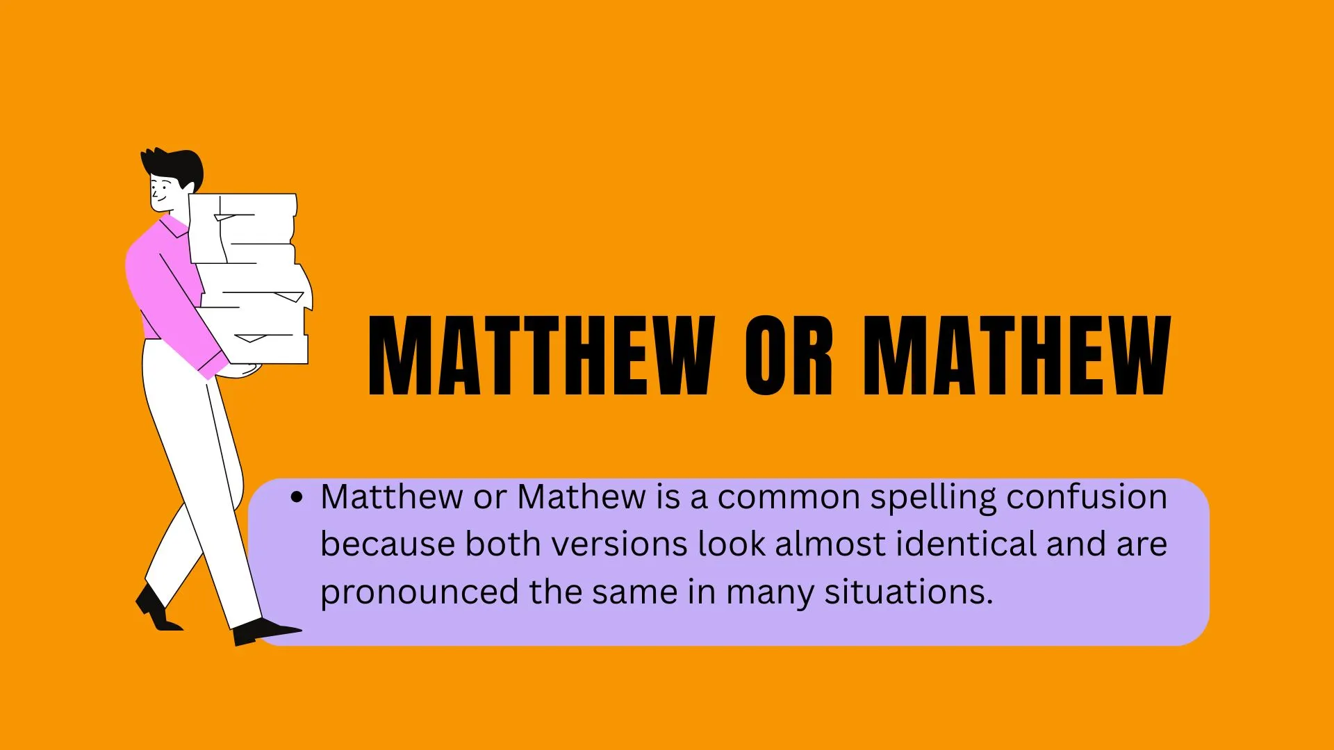 Matthew or Mathew: Meaning, Spelling, and Differences Explained 
