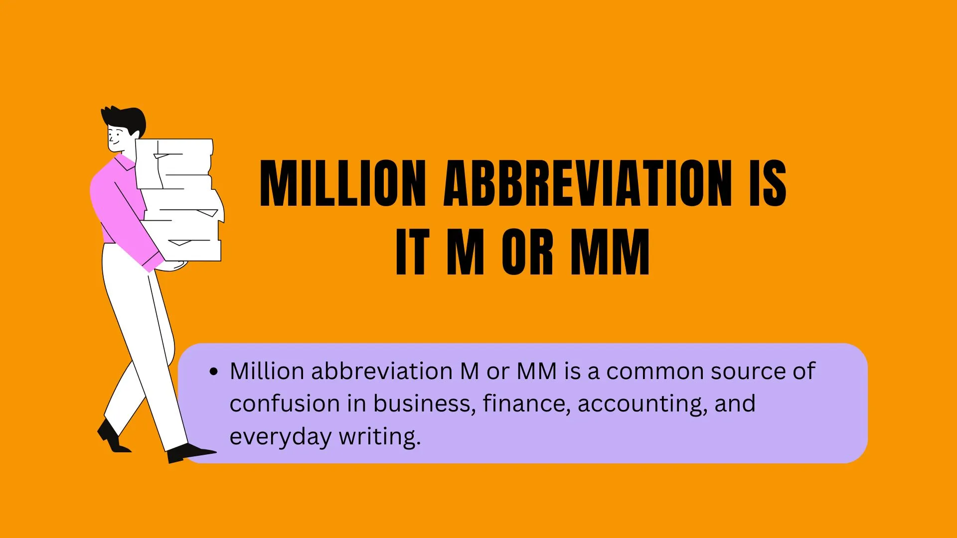 Million Abbreviation: Is It M or MM? Correct Usage, Meaning, and Examples