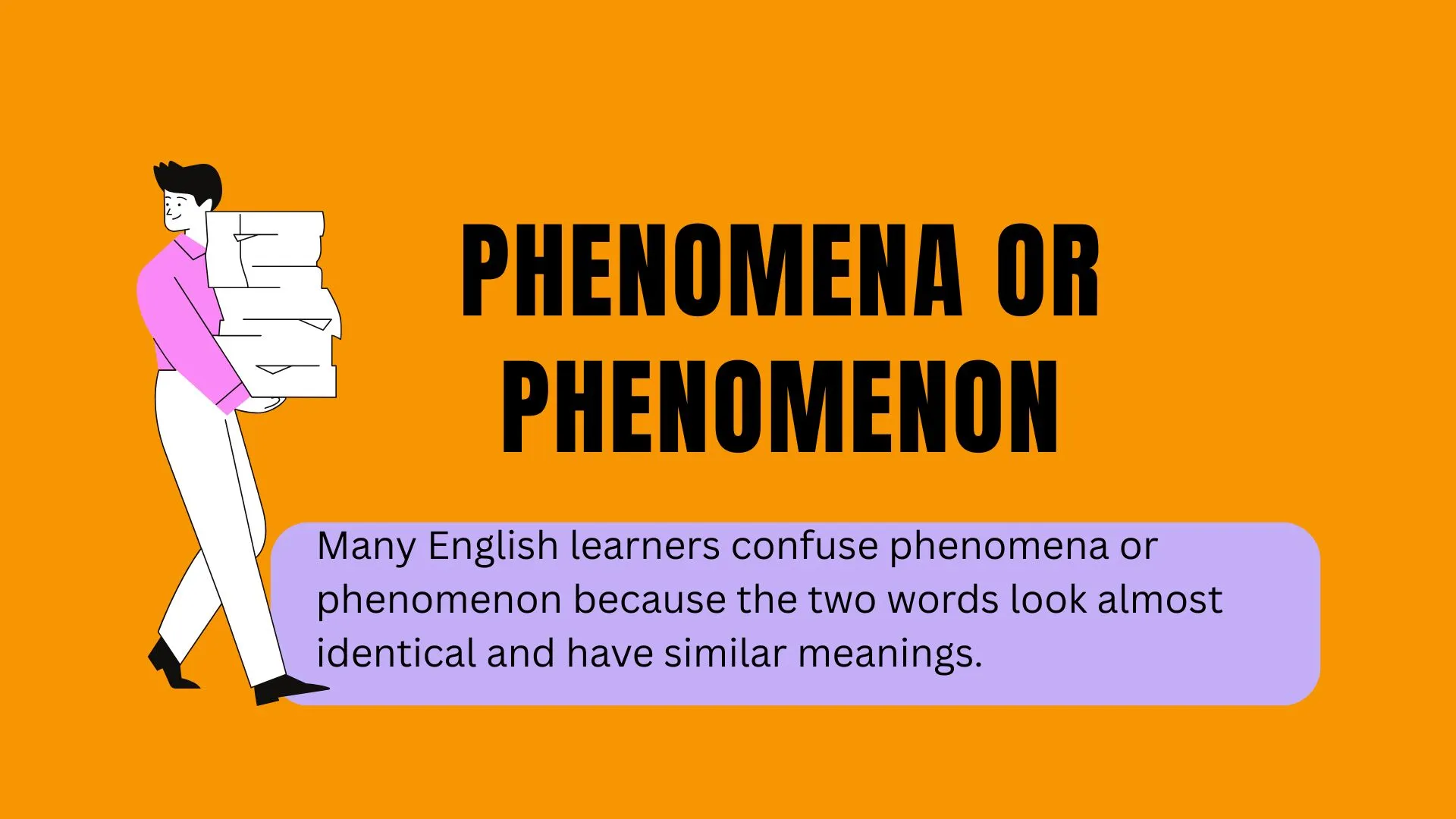 Phenomena Or Phenomenon: Meaning, Usage & Examples 