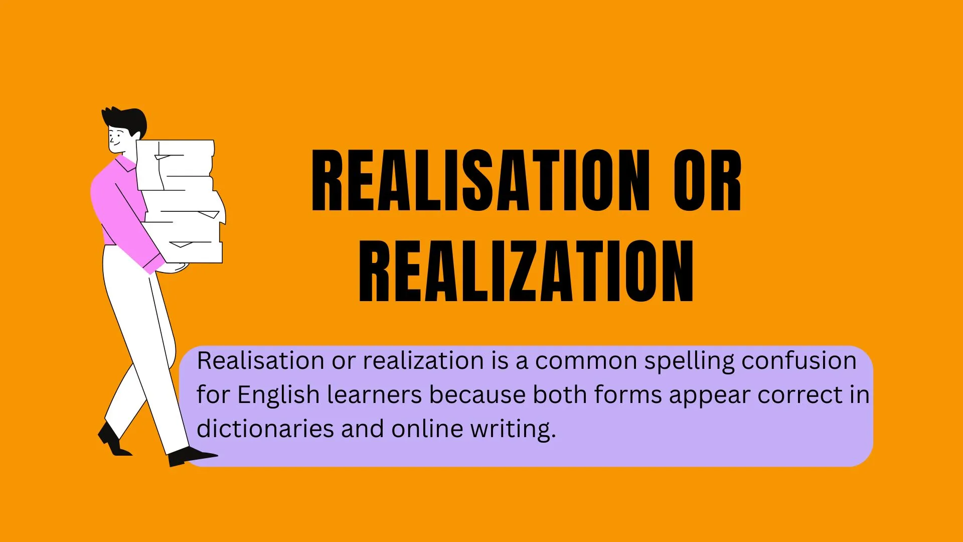 Realisation or Realization: Which Spelling Is Correct?