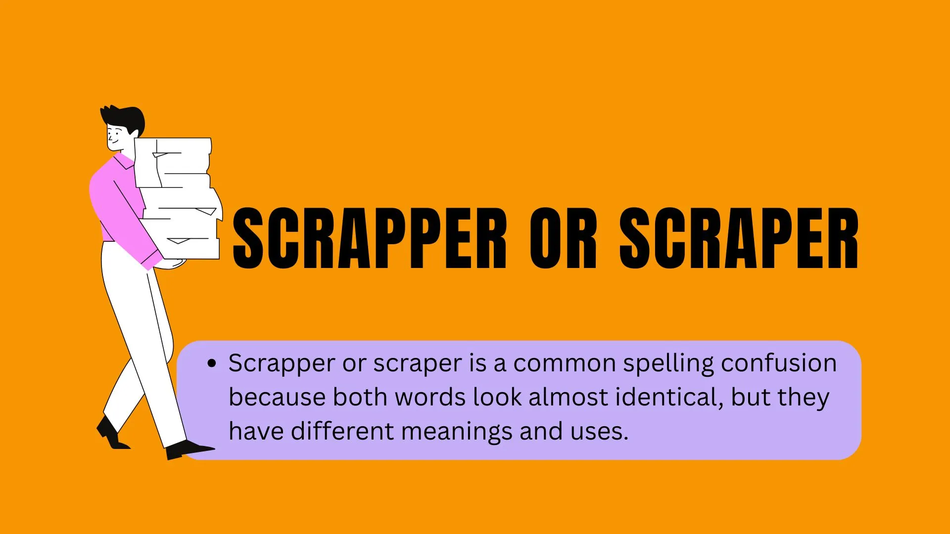 Scrapper or Scraper: Understanding the Correct Word and How to Use It