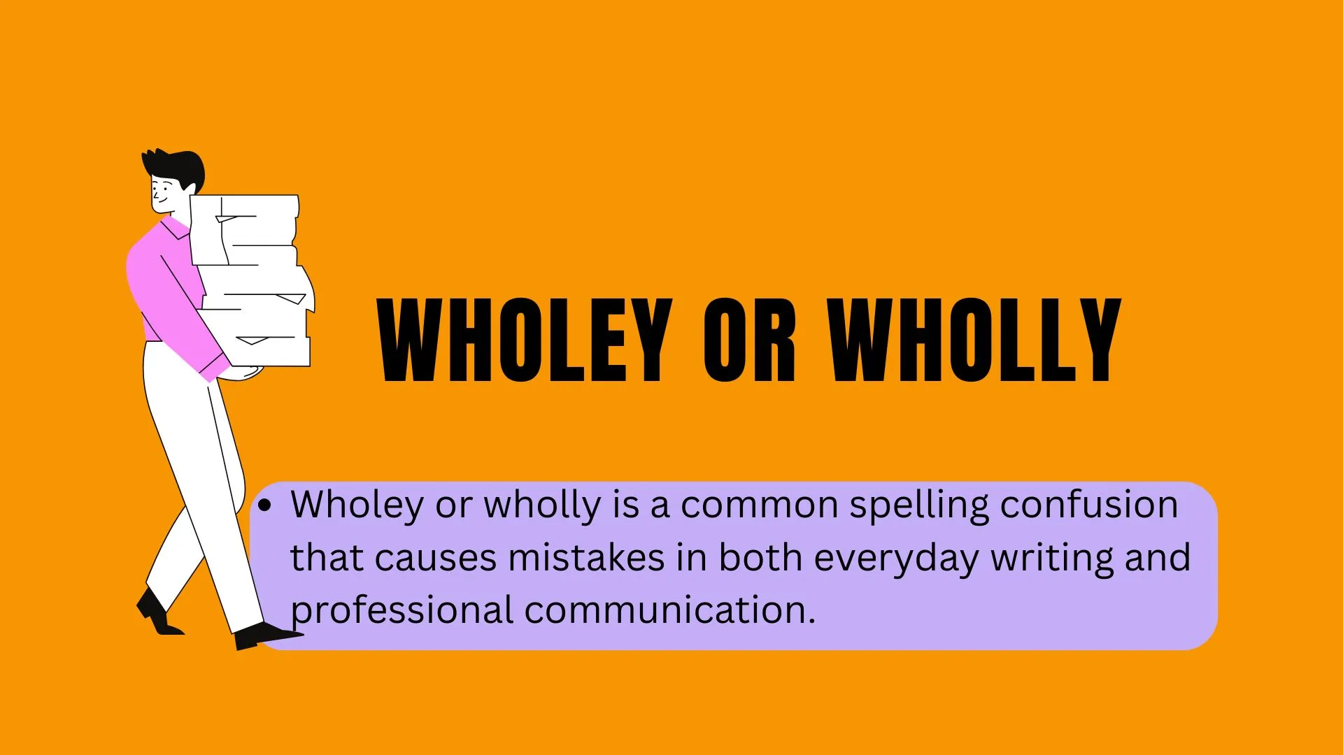 Wholey or Wholly: Which Word Is Correct? Meaning, Difference, and Proper Usage