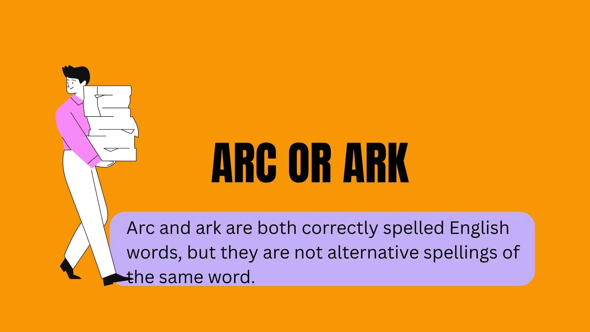 Arc or Ark