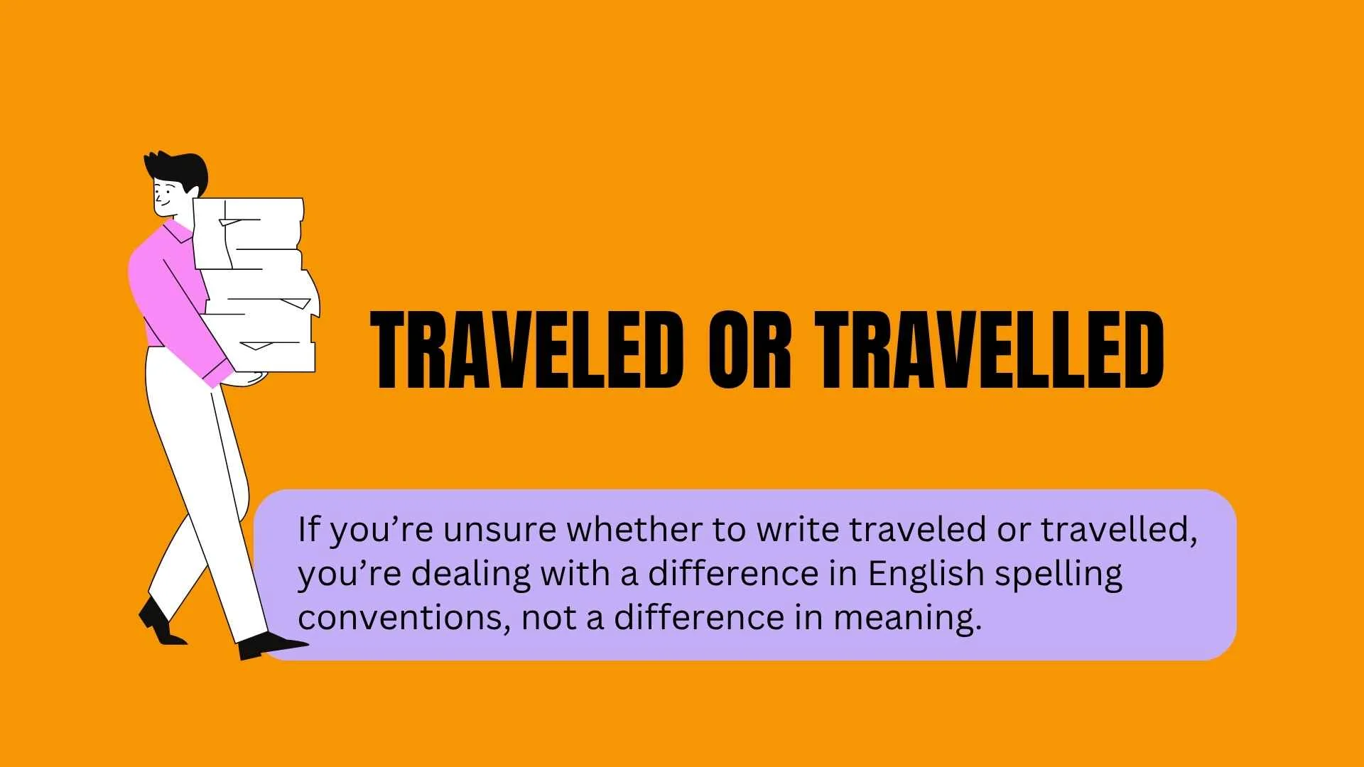 Traveled or Travelled: Difference, Meaning, and Usage Explained 